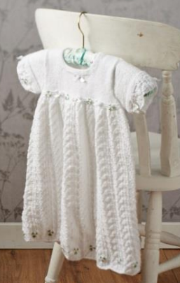 Delicate Lace Christening Gown